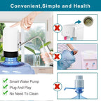 Portable Automatic Rechargeable USB Water Dispenser Pump
