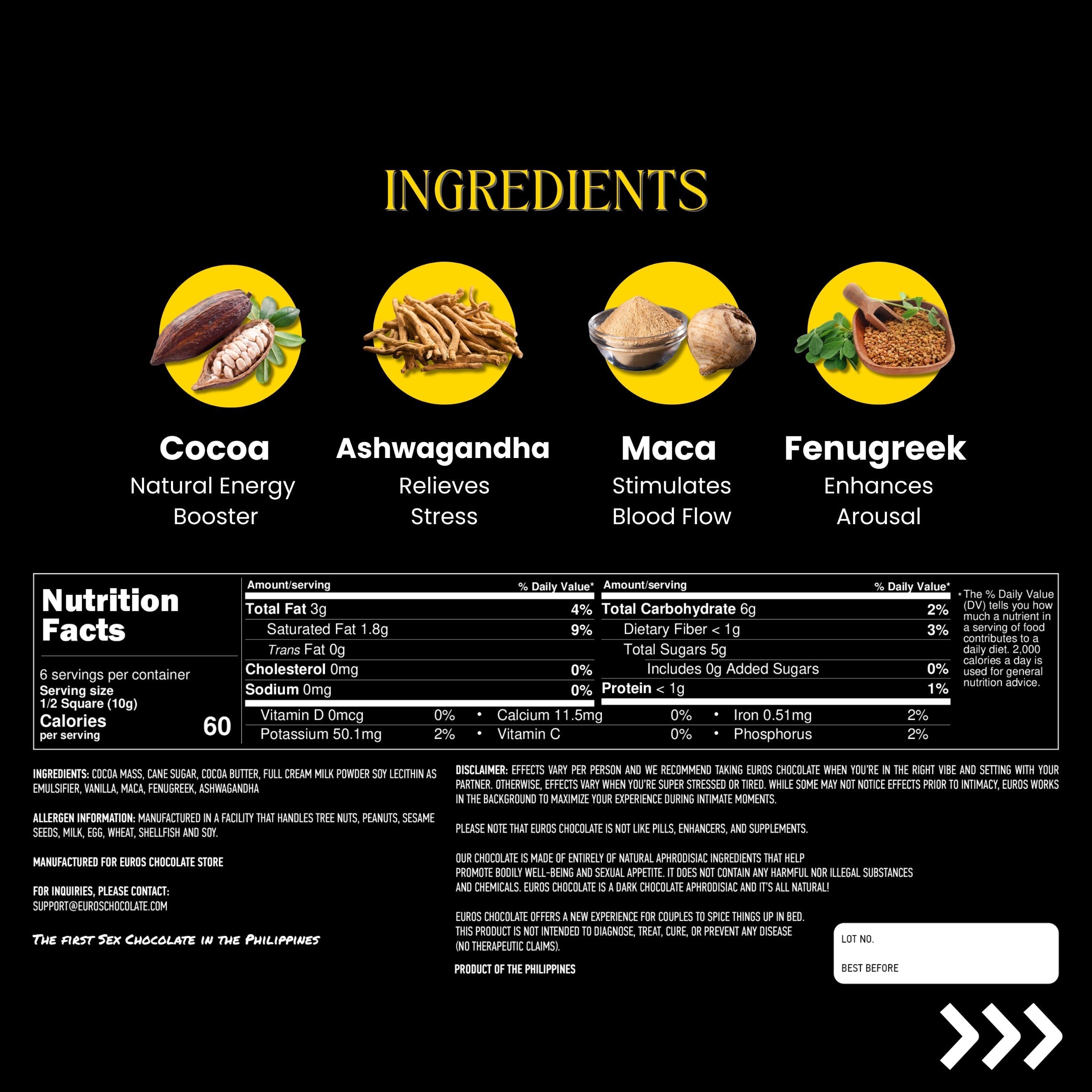 Euros Dark Chocolate