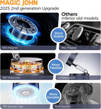 Magnetic Phone Holder – 360° Rotatable Stand